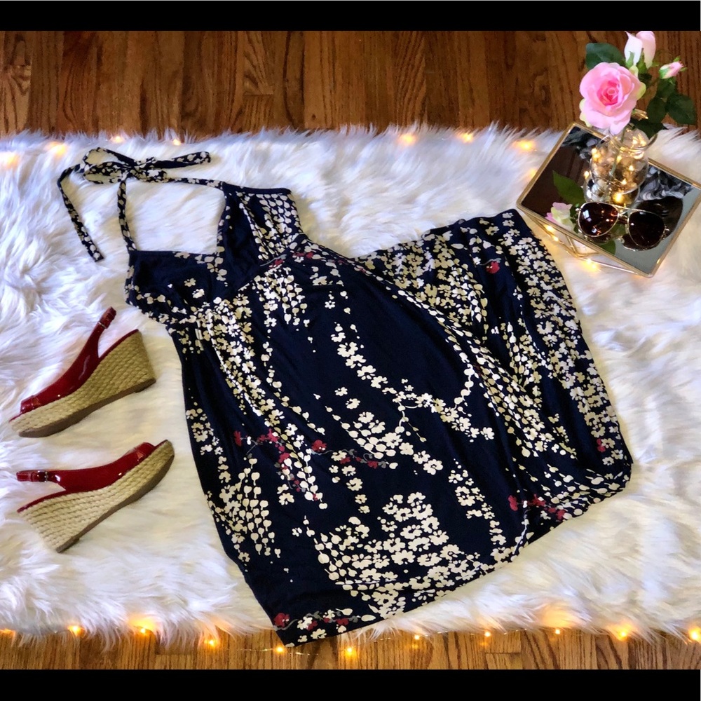 Express Cherry Blossom Maxi Dress
